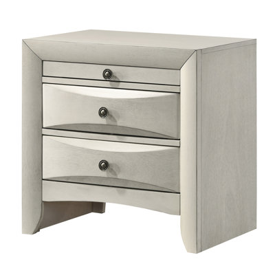 Table de chevet avec tiroirs de rangement 1pc