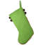 Chaussette de Noël en peluche fantaisie 20 po Be Merry de The Holiday Aisle®