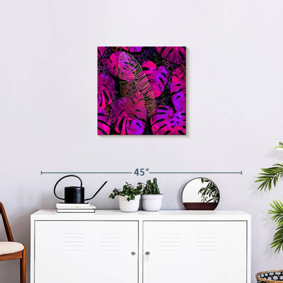 Harnek rose vif Monstera