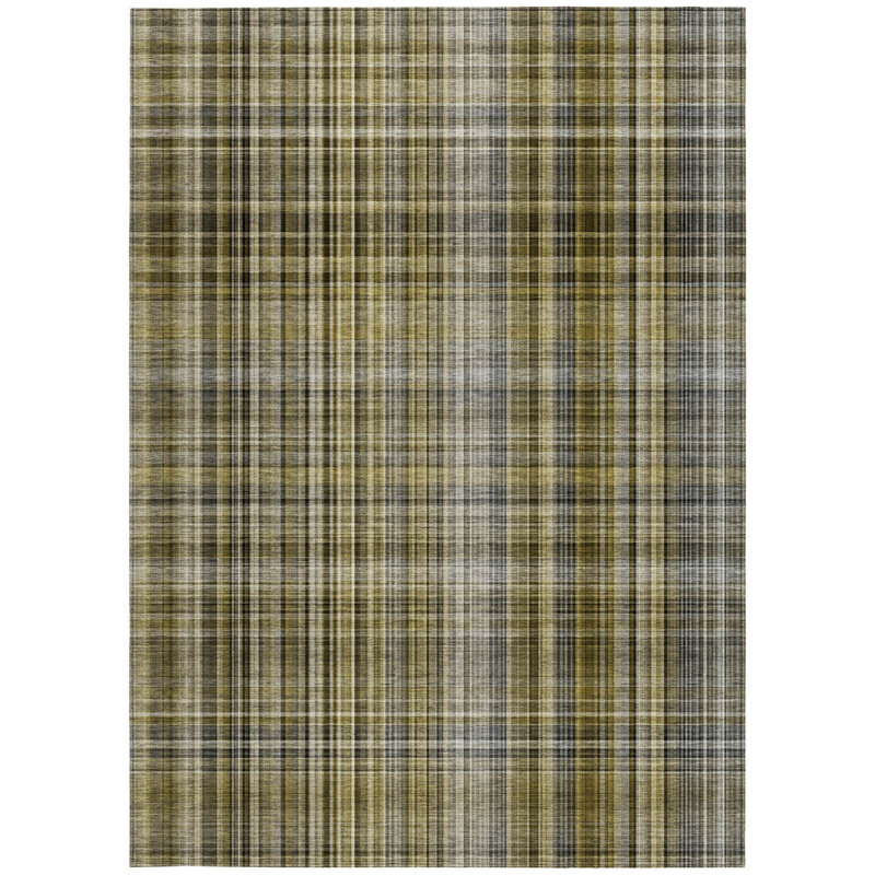 Tapis intérieur antidérapant lavable antidérapant 3 pi x 5 pi taupe