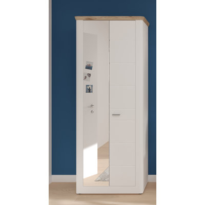 Dajaha 2 Door Manufactured Wood Wardrobe