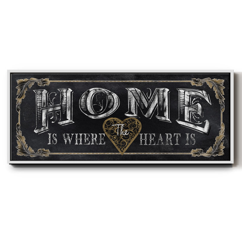 Home- Framed Canvas