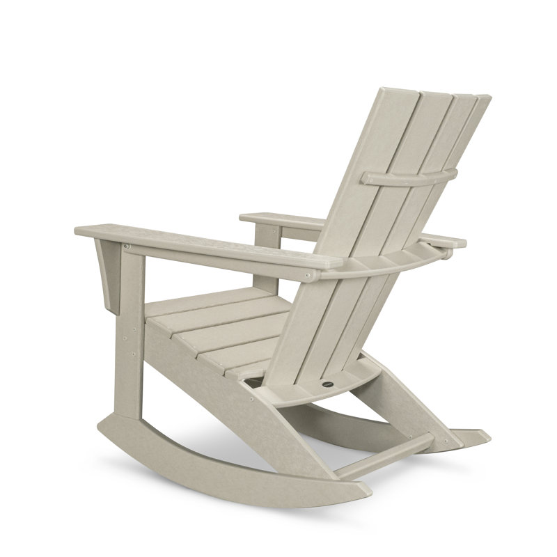 Chaise berçante POLYWOOD Quattro Adirondack, Sable