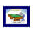 Personalized Billiards, Pool Player - Female Cartoon Caricature with a Mat, Ready to Frame-104372394