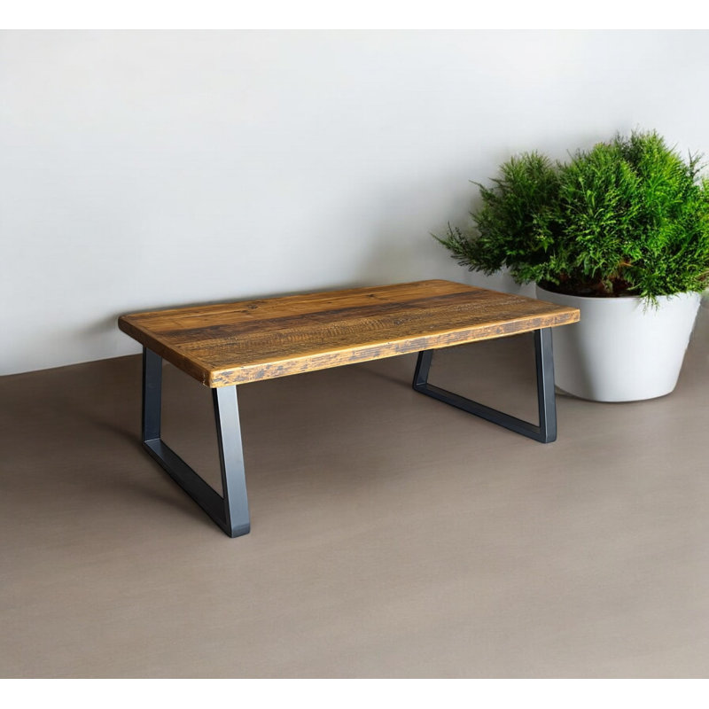 Table basse The Urban Craftsman, Marron foncé, 16.5" H x 24" L x 24" W