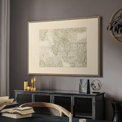 "Croquis rétro - XLVII" sur toile