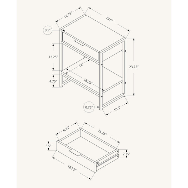 Dimensions du produit