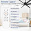 Ventilateur de plafond standard à 8 pales 65 pouces avec télécommande Ilette-1454062738-1435423631