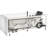 EAGO AM154ETL-R6 6 ft Acrylic White Rectangular Whirlpool Bathtub w Fixtures