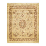 Classic One-of-a-Kind 7' 10" X 9' 10" Hand Knotted Area Rug