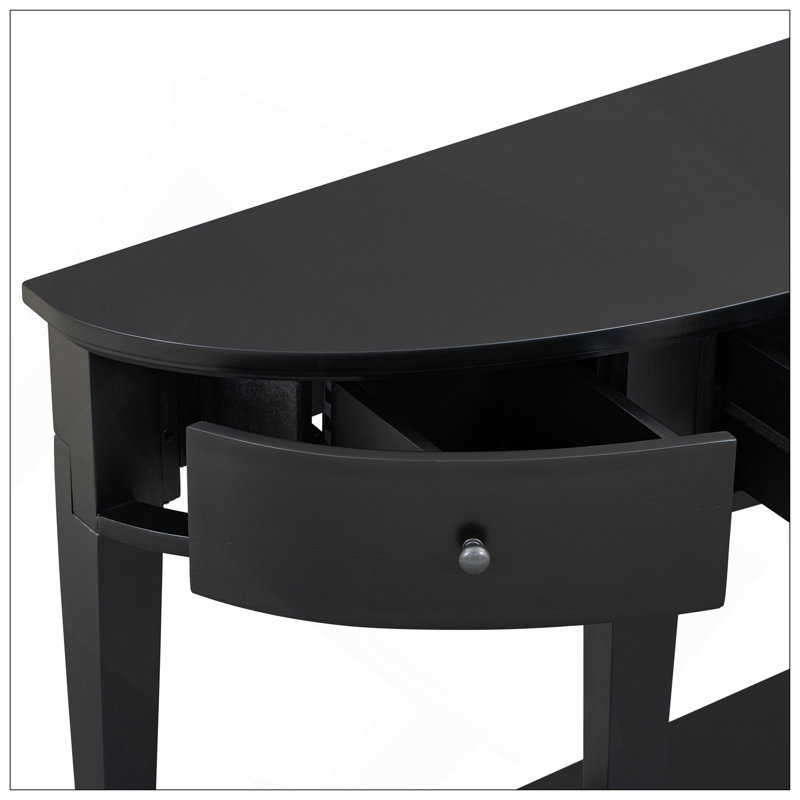 Canapé console U-Style, Noir