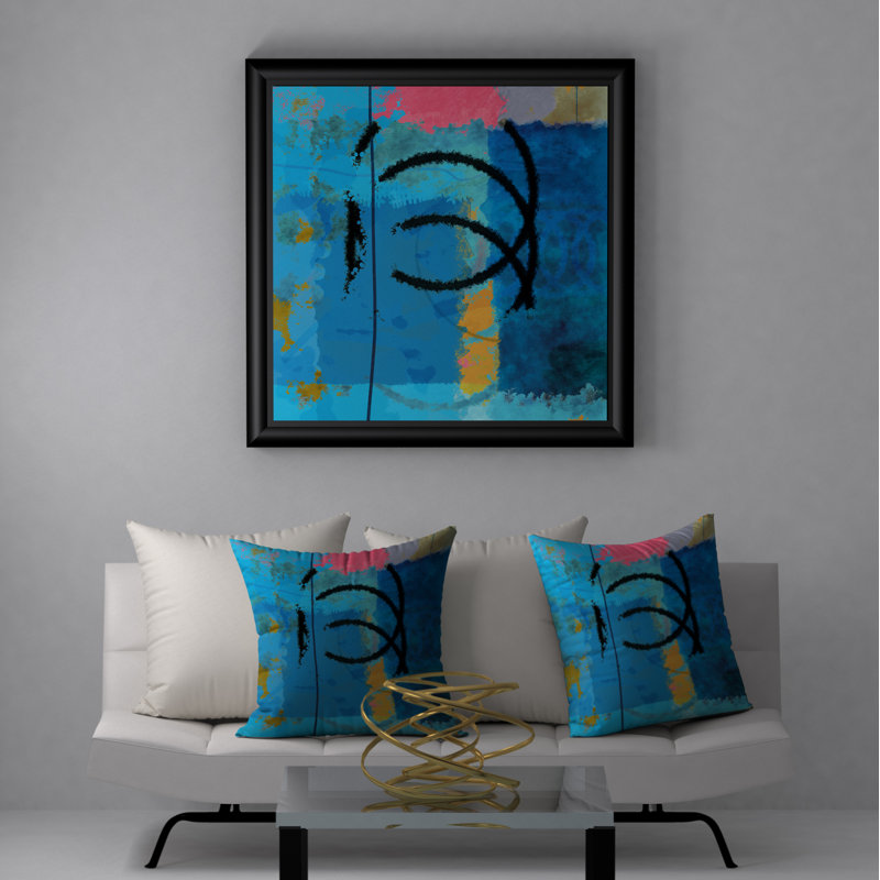 Housse et insert de coussin carré Fragrance Beats, 20 po X 20 po