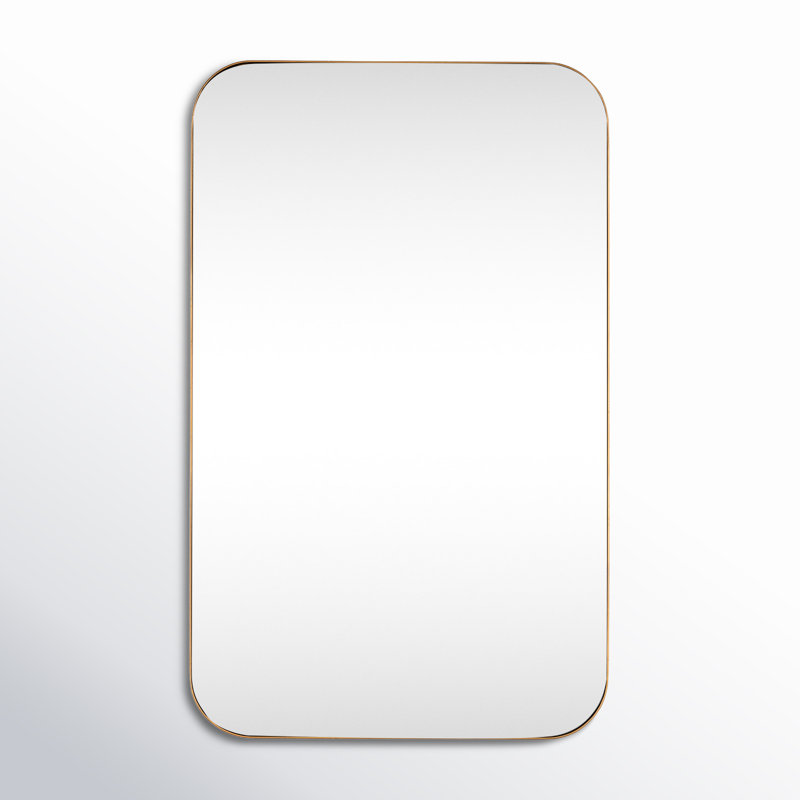 Eaton Medicine Cabinet, Recess and Surface Mount, Gold