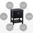 24'' Narrow Depth Single Bathroom Vanity Set with Mirror-52443436