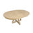 Extendable 48" Round Dining Table With 4 Side Chairs And 2 Host Chairs-1318404992