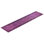 Overdyed Hand-Knotted Wool Modern-Contemporary Purple Runner 2' 6" x 12' 5"