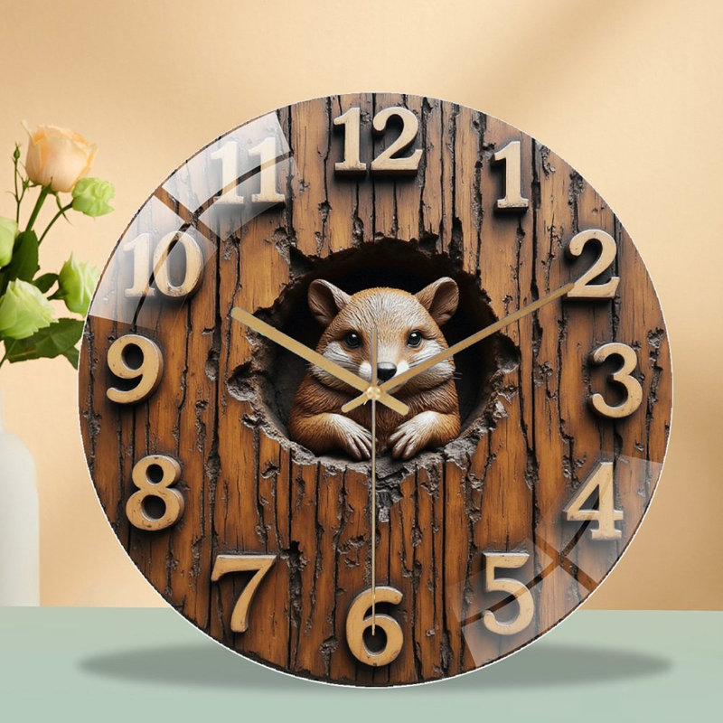 Horloge murale 12 po