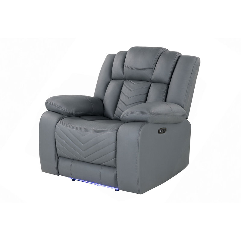 Fauteuil inclinable électrique avec DEL