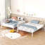 Lit superposé double au-dessus de double, blanc-1733413563