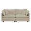 Ensemble de canapés-lits en chenille beige-518924130-518924127