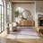 Rug Branch Soren 8' x 11' (7'7" x 10'10") Purple/Cream Ombre Kids Area Rug, Modern, Medium Pile, Stain-Resistant Carpet - Playroom, Nursery, Toy Room and Bedroom-370896455