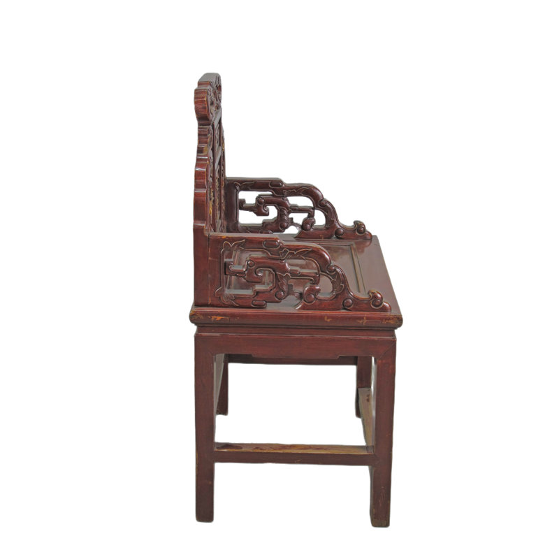 Asian Classic Solid Wood Arm Chair