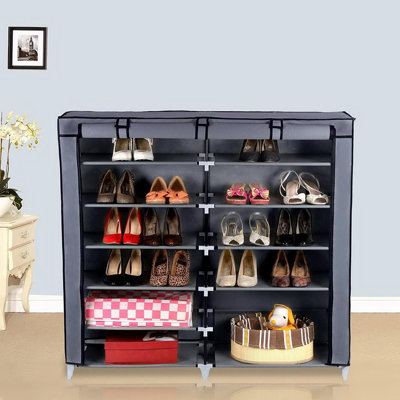 Armoire de rangement pour chaussures 36 paires