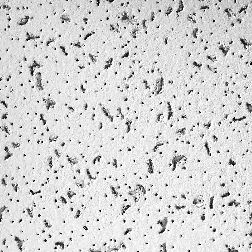 Cortega Square Lay-In 15/16 2 ft. x 2 ft. Drop-in Mineral Fiber Ceiling Tile in White (Set of 16) Armstrong World Industries