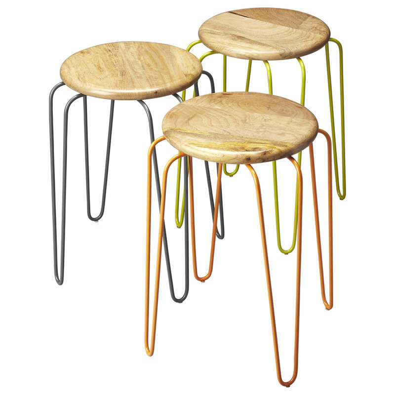 Iron Accent Stool