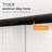 Shower Door with Tempered Glass