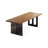 Burlywood Rectangular Solid Wood Desks-108511079