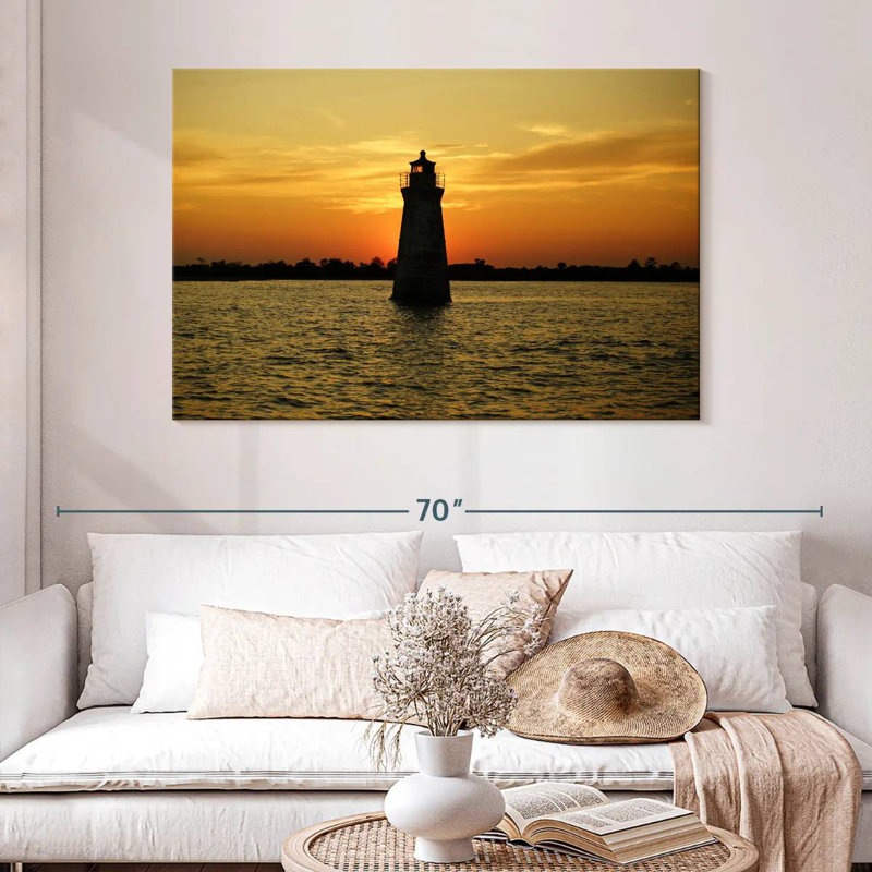 Phare d'Aletra Savannah, Géorgie, H 32 po x l 48 po