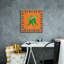  Art mural sur toile 18 po x 18 po «Beaucoup de Caliente 4» par Farida Zaman-2022365853