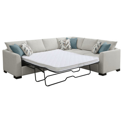 Radison Greige Upholstered Sectional Sofa