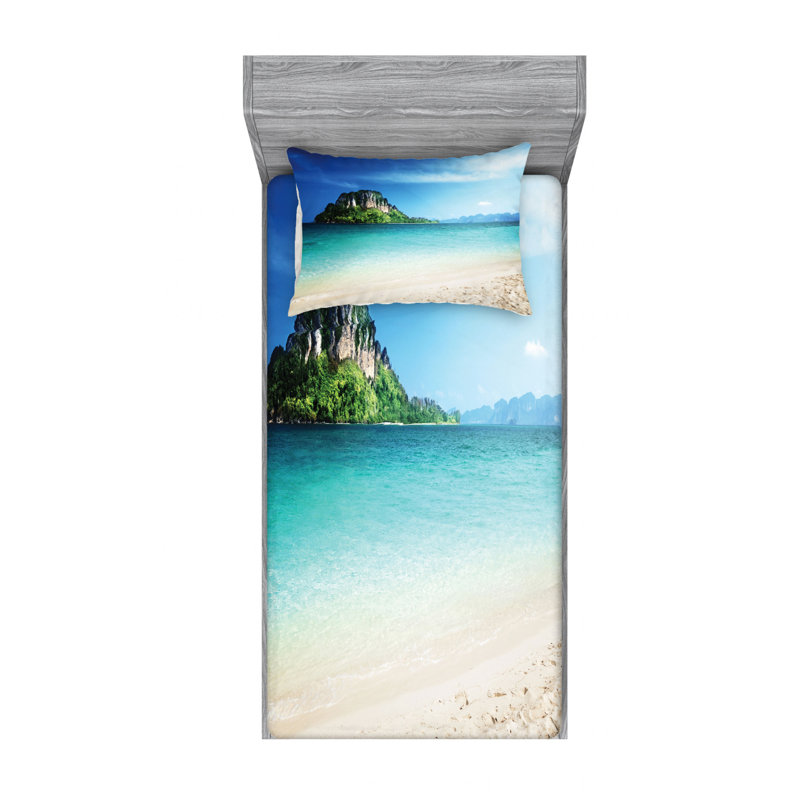 Microfiber Sheet Set, Twin XL Sheet Set with Fitted Sheet