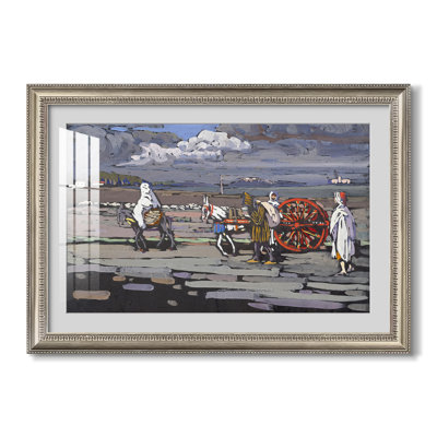 Country Road (Landstrasse), 1905-Wassily Kandinsky-Custom Framed Print