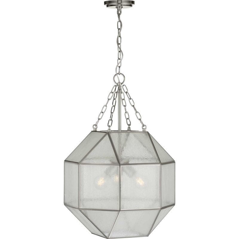 Adryn 3 - Light Single Pendant, Silver