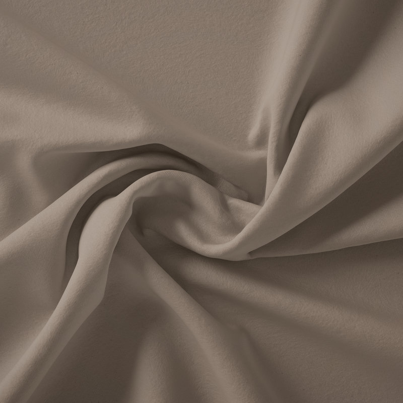 Ensemble de 2 taies d'oreiller en microfibre ultra douce, Taie d’oreiller standard, Taupe