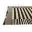 Tapis noir et blanc 6 x 9 Petrella