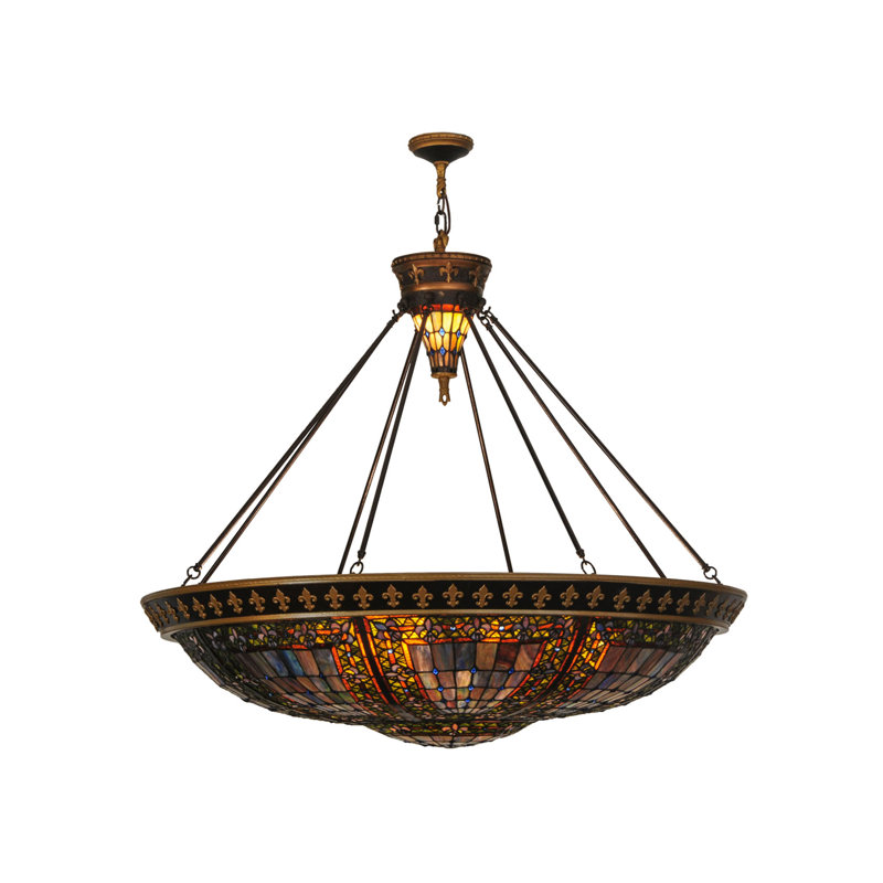 Lustre bol unique à 10 lumières