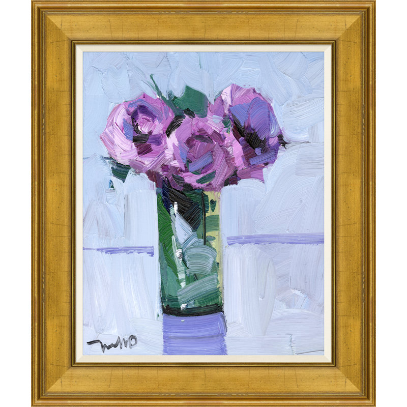 Roses Painting by Joseph Mota