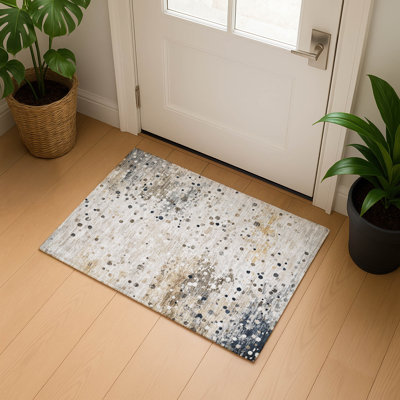 Premium Machine Washable Ansley Abstract Rug