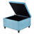 Blue Square With Robust Build And Construction Button Tufting-118776990