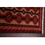 Tapis unique en laine noué à la main Balouch brun 3 pi 2 po x 5 pi 7 po New Age