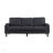 3-Seat Combo Sofa With Storage Ottoman And L-Shaped Bench, Ideal For Compact Rooms And Modern Living Spaces