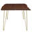 Modway Ardor 74" Live Edge Acacia Wood Dining Table