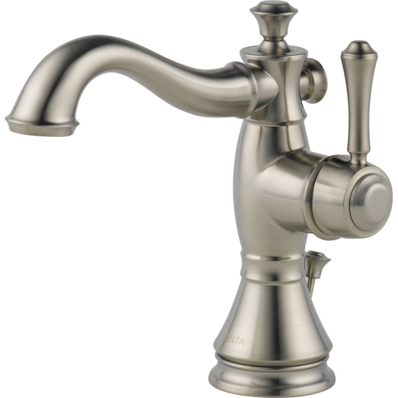 Robinet de salle de bain monotrou avec ensemble de bonde Cassidy™, Acier inoxydable Brilliance