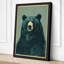 Confronting Bear Boho - Wrapped Canvas-269360601-269360606