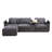 Modular Sectional Sofa With Storage Ottoman-1187141016