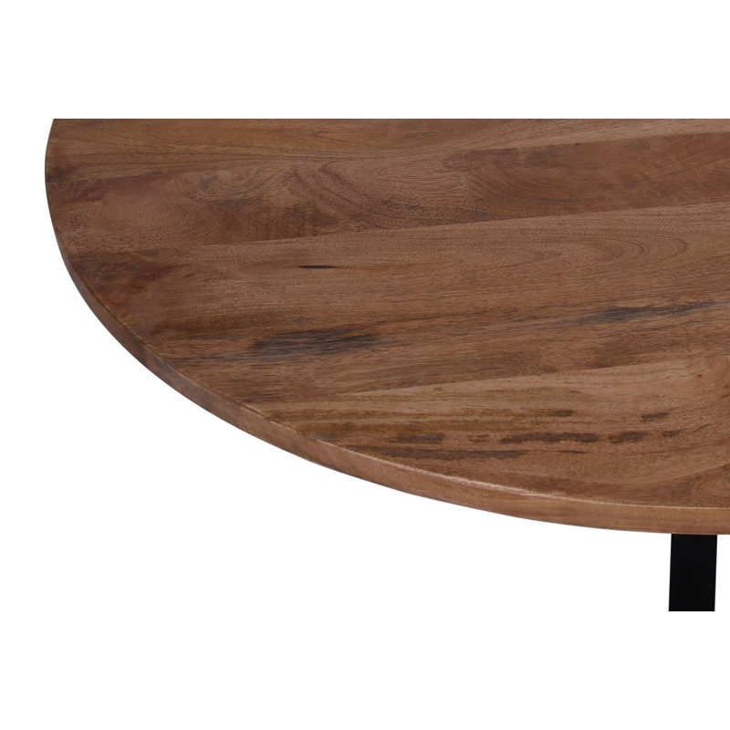 Natalie Solid Wood Round Dining Table, 62" L x 62" W